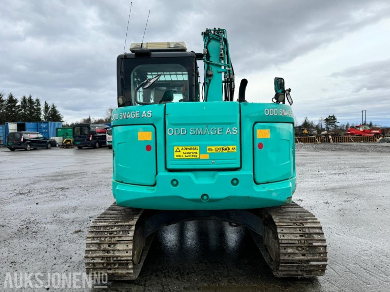 2016 Kobelco SK75SR-3E - 8 tonns gravemaskin - Tiltrotator - Pusskuffe - Bunkringspumpe - sentralsmøring - Sertifisert - Escavatore: foto 5 2016 Kobelco SK75SR-3E - 8 tonns gravemaskin - Tiltrotator - Pusskuffe - Bunkringspumpe - sentralsmøring - Sertifisert - Escavatore: foto 5