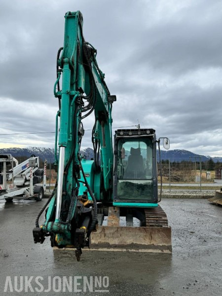 2016 Kobelco SK75SR-3E - 8 tonns gravemaskin - Tiltrotator - Pusskuffe - Bunkringspumpe - sentralsmøring - Sertifisert - Escavatore: foto 2 2016 Kobelco SK75SR-3E - 8 tonns gravemaskin - Tiltrotator - Pusskuffe - Bunkringspumpe - sentralsmøring - Sertifisert - Escavatore: foto 2