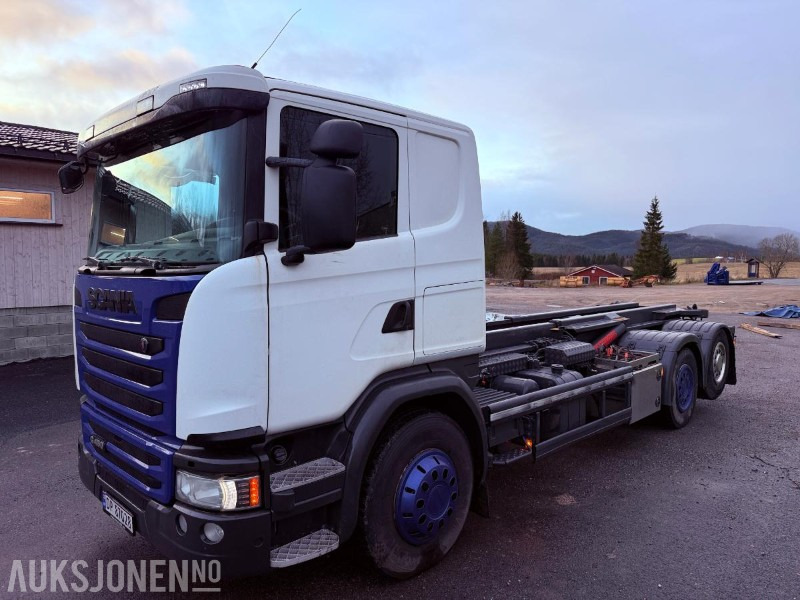 2016 Scania G450 EURO 6 444933 km - Styrbar boggi og Webasto - Autocarro scarrabile: foto 1 2016 Scania G450 EURO 6 444933 km - Styrbar boggi og Webasto - Autocarro scarrabile: foto 1
