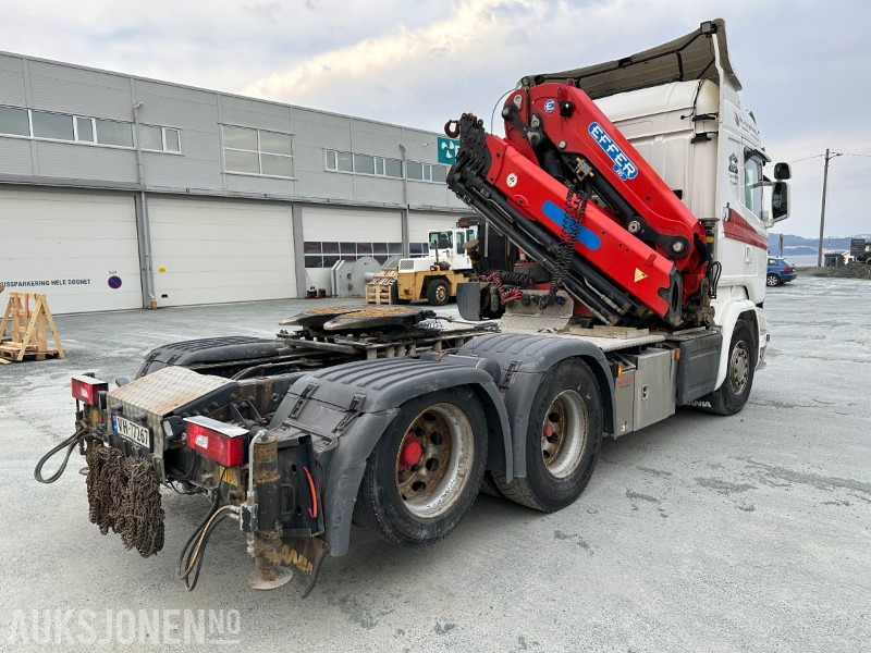 2016 Scania R580 med Effer 305/6S kran selges – klar for bruk! - Camion con gru: foto 3 2016 Scania R580 med Effer 305/6S kran selges – klar for bruk! - Camion con gru: foto 3