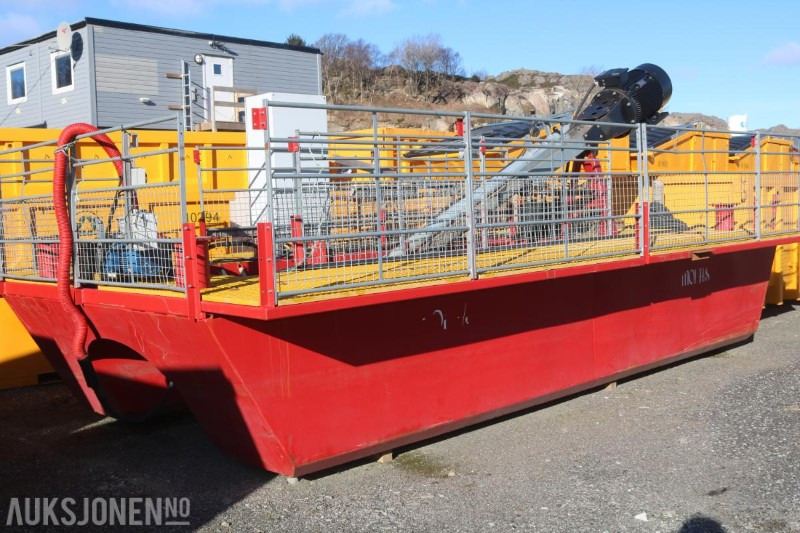 2017 Moi AS flåte med mudder pumpe i god stand. Hoyer el. motor 55 kW. - Attrezzatura da costruzione: foto 3 2017 Moi AS flåte med mudder pumpe i god stand. Hoyer el. motor 55 kW. - Attrezzatura da costruzione: foto 3