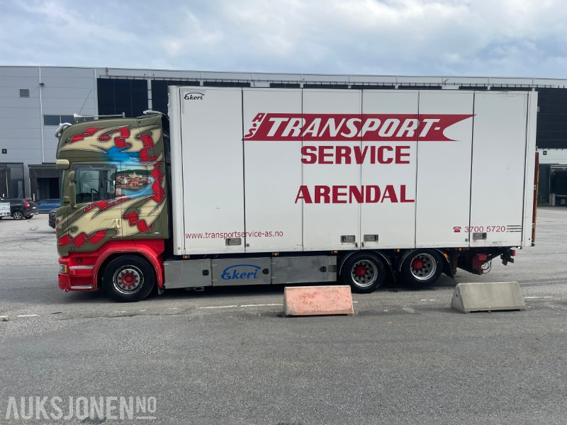 2017 Scania R-580 Ekeriskap m/full sideåpning og 2t bakløfter - Autocarro furgonato: foto 5 2017 Scania R-580 Ekeriskap m/full sideåpning og 2t bakløfter - Autocarro furgonato: foto 5