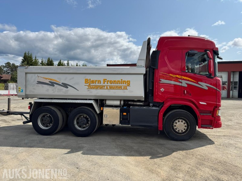 2018 Scania R580 GODT UTSTYRT TIPPBIL MED 3 AKSLET HENGER - Autocarro ribaltabile: foto 5 2018 Scania R580 GODT UTSTYRT TIPPBIL MED 3 AKSLET HENGER - Autocarro ribaltabile: foto 5