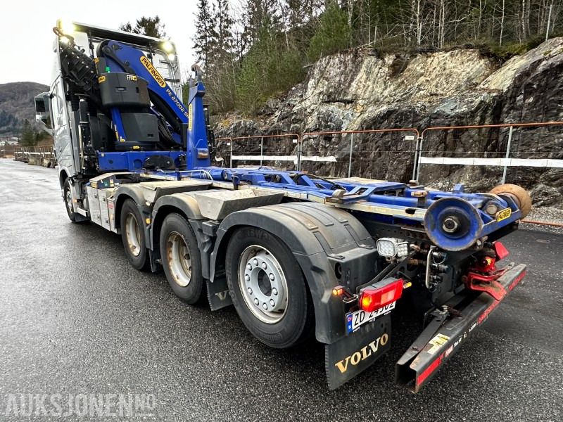 2018 Volvo FH 540 8x4 Kranbil m/ Palfinger PK 27002 SH og MULTILIFT krokløft, NY EU, 164595km - Camion con gru: foto 3 2018 Volvo FH 540 8x4 Kranbil m/ Palfinger PK 27002 SH og MULTILIFT krokløft, NY EU, 164595km - Camion con gru: foto 3
