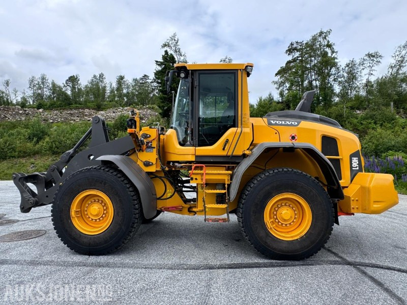 Pala gommata 2018 Volvo L90H Hjullaster - Sentralsmøring - Hydraulisk redskapslås - Tilleggshydraulikk - Sertifiseres før salg: foto 8