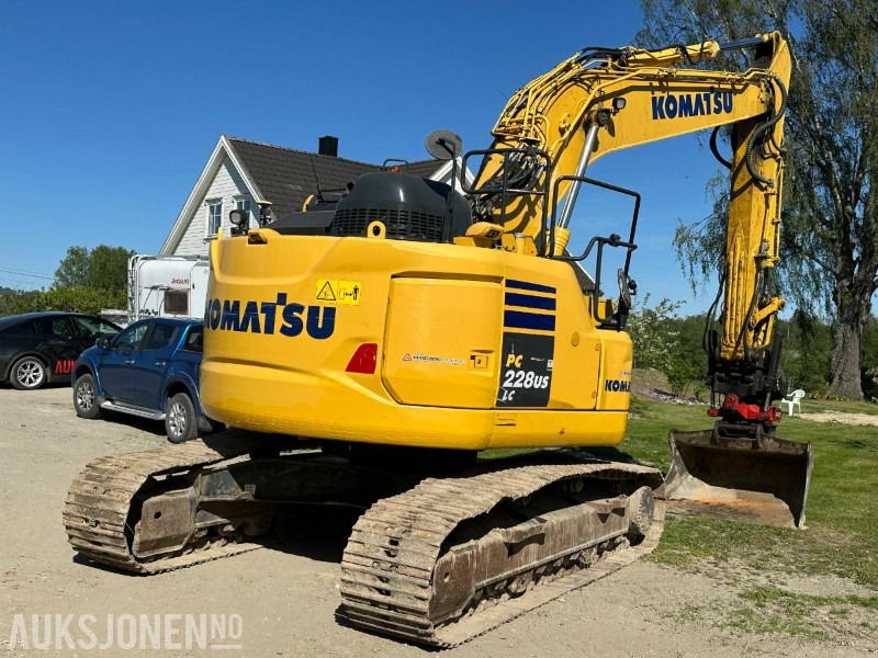 2019 Komatsu PC228USLC-11 - Gravemaskin - Tiltrotator R8 - Topcon GPS - 2skuffer - Sentralsmøring - 4467timer - Escavatore: foto 4 2019 Komatsu PC228USLC-11 - Gravemaskin - Tiltrotator R8 - Topcon GPS - 2skuffer - Sentralsmøring - 4467timer - Escavatore: foto 4