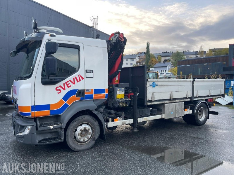 2019 Renault D 4X2 Kranbil med tipp - nedfellbare karmer - Kun 66975 Km - Camion con gru: foto 2 2019 Renault D 4X2 Kranbil med tipp - nedfellbare karmer - Kun 66975 Km - Camion con gru: foto 2