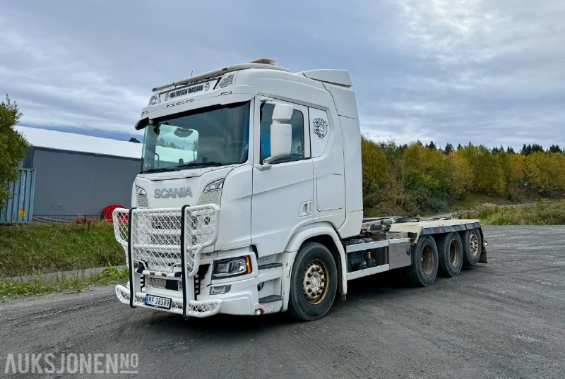 2019 Scania R500 tridem (8X4) KROKBIL - Joab L24 krok - Ny EU-godkjenning - Autocarro scarrabile: foto 1 2019 Scania R500 tridem (8X4) KROKBIL - Joab L24 krok - Ny EU-godkjenning - Autocarro scarrabile: foto 1