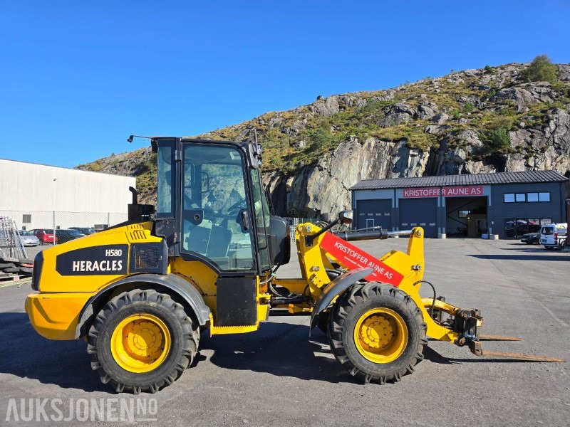 2020 H580 Hjullaster - Vikeplog - Pallegafler - Grusskuffe 1200L - Pala gommata: foto 5 2020 H580 Hjullaster - Vikeplog - Pallegafler - Grusskuffe 1200L - Pala gommata: foto 5