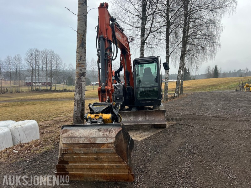 2021 Hitachi XS85 US-6, TILTROTATOR, 3 SKUFFER, PIGGEGITTER, KAMERA - Escavatore: foto 2 2021 Hitachi XS85 US-6, TILTROTATOR, 3 SKUFFER, PIGGEGITTER, KAMERA - Escavatore: foto 2