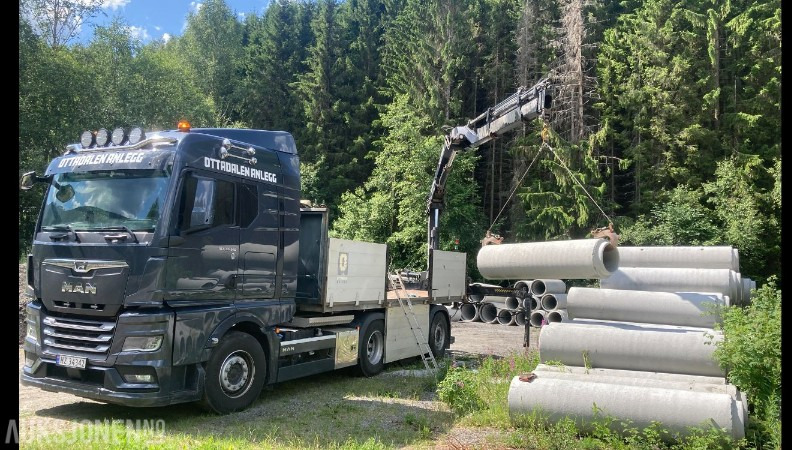 2021 MAN TGX krokbil med dumperkasse og kranflak. 8X4 EURO 6 - Autocarro scarrabile: foto 1 2021 MAN TGX krokbil med dumperkasse og kranflak. 8X4 EURO 6 - Autocarro scarrabile: foto 1