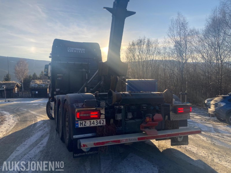 Autocarro scarrabile 2021 MAN TGX krokbil med dumperkasse og kranflak. 8X4 EURO 6: foto 9