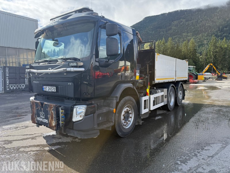 2021 Volvo FE BRØYTERIGGET KRANBIL - Camion con gru: foto 1 2021 Volvo FE BRØYTERIGGET KRANBIL - Camion con gru: foto 1