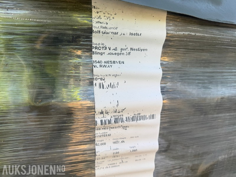 2022 1 pall med ny ventillasjonsduk Ø2 meter x 400 meter - Attrezzatura da costruzione: foto 3 2022 1 pall med ny ventillasjonsduk Ø2 meter x 400 meter - Attrezzatura da costruzione: foto 3