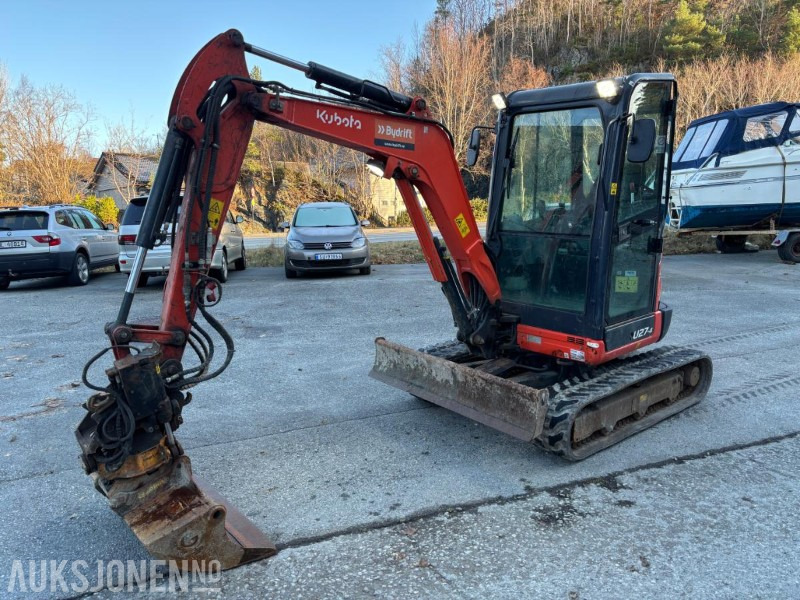 2022 KUBOTA U27 - 4 HI HIGH SPEC. 1155TIMER. S40. ENGCON TILTROTATOR. SMALSKUFF OG PUSSESKUFF. - Escavatore: foto 1 2022 KUBOTA U27 - 4 HI HIGH SPEC. 1155TIMER. S40. ENGCON TILTROTATOR. SMALSKUFF OG PUSSESKUFF. - Escavatore: foto 1