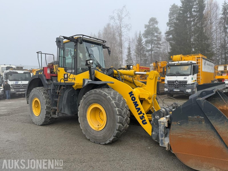 2022 Komatsu WA380-8E0 hjullaster – 2 150,9 timer, Hydr. pallegaffel og skuffe - Pala gommata: foto 4 2022 Komatsu WA380-8E0 hjullaster – 2 150,9 timer, Hydr. pallegaffel og skuffe - Pala gommata: foto 4