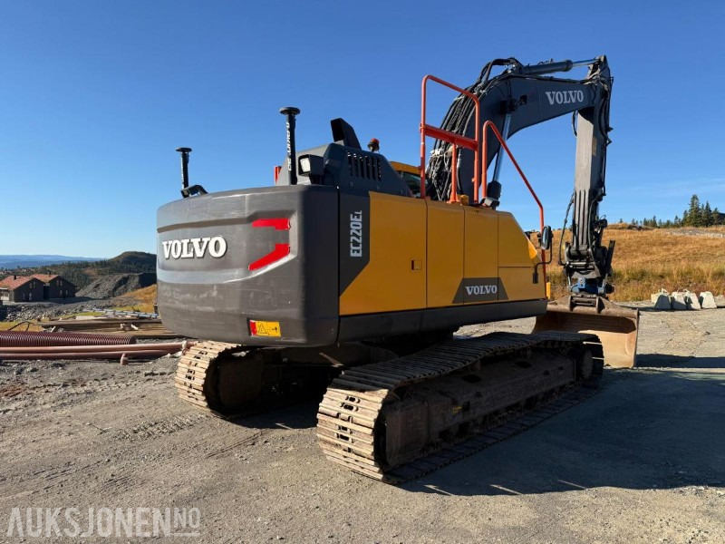 2022 Volvo EC220ELL - SMP TILTROTATOR-GPS-SERVICEHISTORIKK - 3013T - Escavatore: foto 5 2022 Volvo EC220ELL - SMP TILTROTATOR-GPS-SERVICEHISTORIKK - 3013T - Escavatore: foto 5