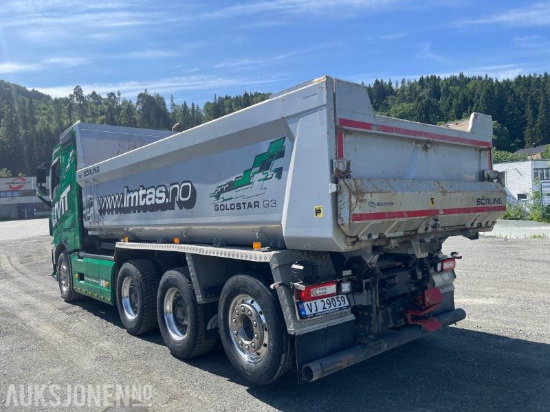 2022 Volvo FH 540 8X4 Tippbil, Tridem luftfjæring og hydraulisk styrt løpeaksel med single hjul - Autocarro ribaltabile: foto 3 2022 Volvo FH 540 8X4 Tippbil, Tridem luftfjæring og hydraulisk styrt løpeaksel med single hjul - Autocarro ribaltabile: foto 3