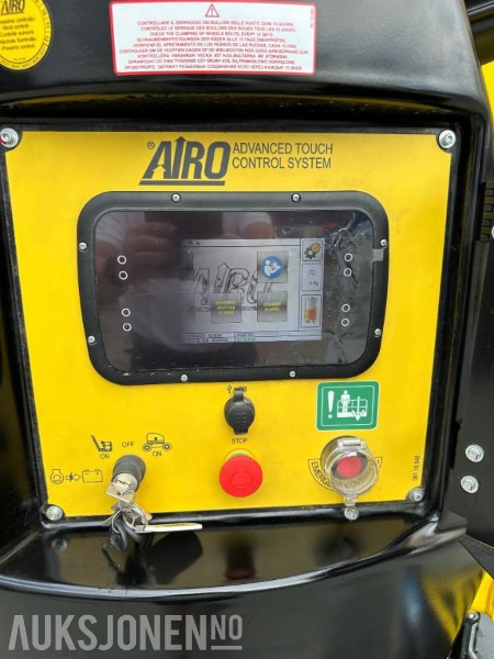 2023 AIRO A12 JE, elektrisk bomlift - Roterende Jibb - Arbeidshøyde 12,1 m. - Leveres med ny årskontroll! - Piattaforma aerea: foto 4 2023 AIRO A12 JE, elektrisk bomlift - Roterende Jibb - Arbeidshøyde 12,1 m. - Leveres med ny årskontroll! - Piattaforma aerea: foto 4