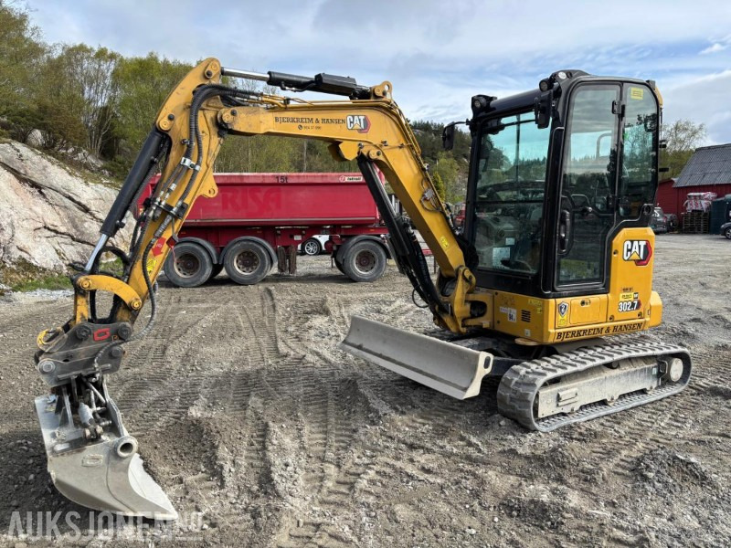 2024 Cat 302.7 CR Belte Minigraver med sentralsmøring og 3skuffer - Miniescavatore: foto 1 2024 Cat 302.7 CR Belte Minigraver med sentralsmøring og 3skuffer - Miniescavatore: foto 1