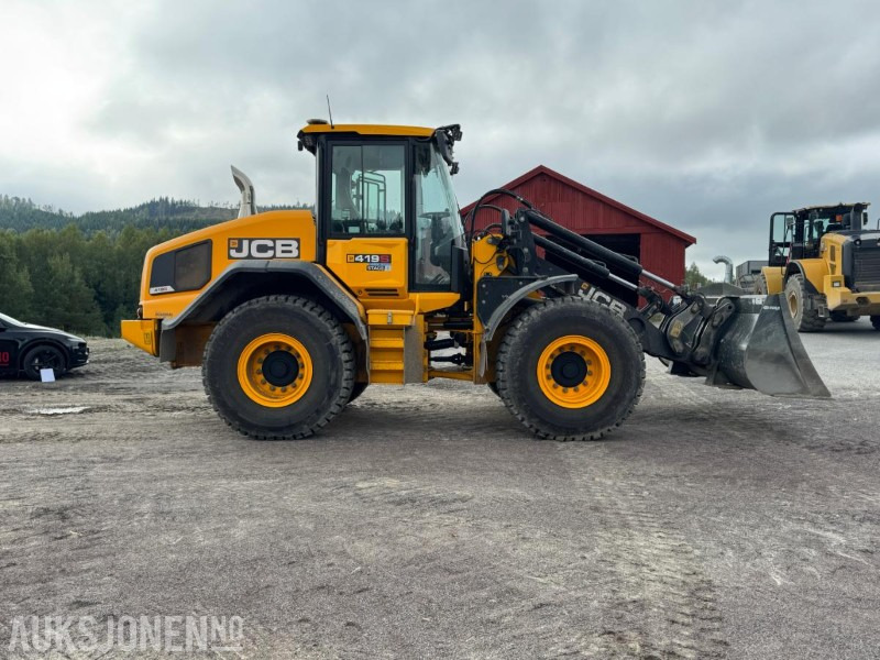 2024 JCB 419S Nordic Edition hjullaster, 3. og 4. funksjon, Norje skuffe, snøskjær-opplegg og komfortpakke, k - Pala gommata: foto 4 2024 JCB 419S Nordic Edition hjullaster, 3. og 4. funksjon, Norje skuffe, snøskjær-opplegg og komfortpakke, k - Pala gommata: foto 4