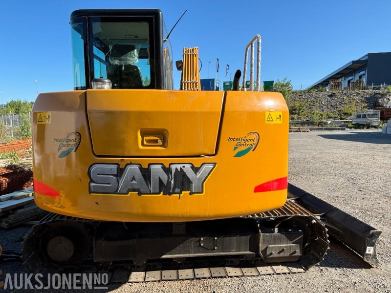 2024 Sany SY75C. S50 Hurtigfeste. Sentralsmøring. Graveskuff ca 320L - Escavatore: foto 4 2024 Sany SY75C. S50 Hurtigfeste. Sentralsmøring. Graveskuff ca 320L - Escavatore: foto 4