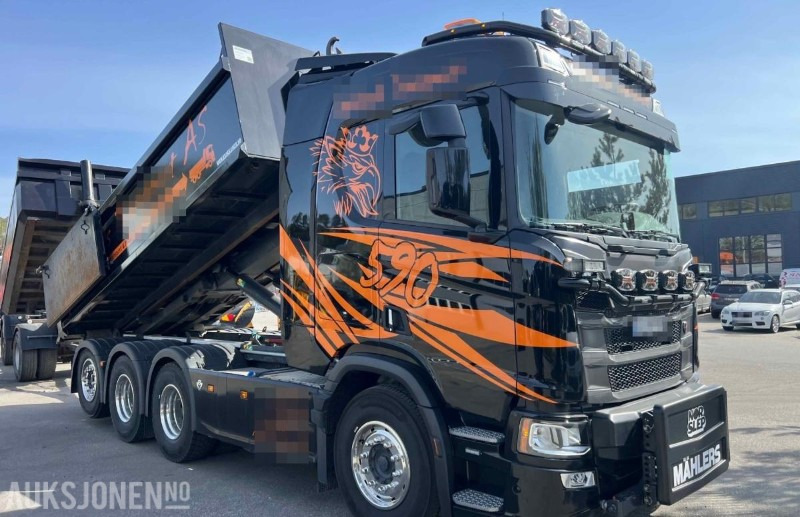 2024 Scania R590 8x4 krokbil - 12 000 km - serviceavtale - Autocarro scarrabile: foto 4 2024 Scania R590 8x4 krokbil - 12 000 km - serviceavtale - Autocarro scarrabile: foto 4