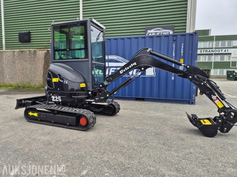 2025 Andre Grizzly Z25 Zerotail m/Hytte & Teleskopunderstell - Miniescavatore: foto 2 2025 Andre Grizzly Z25 Zerotail m/Hytte & Teleskopunderstell - Miniescavatore: foto 2