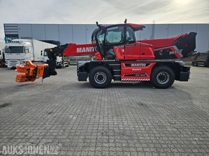 2025 NY - Manitou MRT 2660. Vinsj, Mannskapskurv, Beskjæringsklo/ sag , Gafler - Sollevatore telescopico: foto 1 2025 NY - Manitou MRT 2660. Vinsj, Mannskapskurv, Beskjæringsklo/ sag , Gafler - Sollevatore telescopico: foto 1