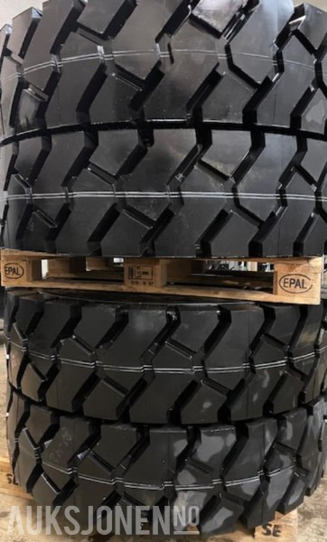 4 stk nye Michelin 14.00 R24 hjullaster-/anleggs-hjul - dekk med felg - ny gummibane - Attrezzatura da costruzione: foto 1 4 stk nye Michelin 14.00 R24 hjullaster-/anleggs-hjul - dekk med felg - ny gummibane - Attrezzatura da costruzione: foto 1