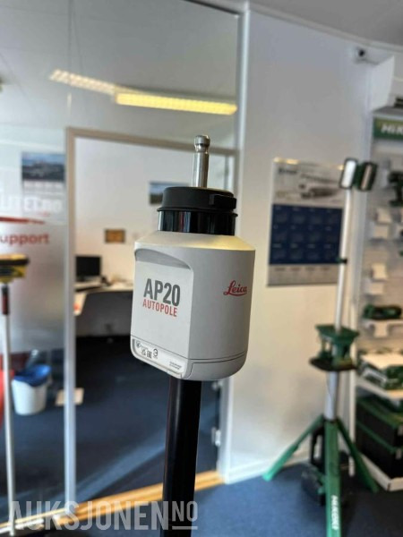 2022 Leica AP20 Autopole - Intelligent prismestang - Attrezzatura per Macchina da cantiere: foto 4 2022 Leica AP20 Autopole - Intelligent prismestang - Attrezzatura per Macchina da cantiere: foto 4