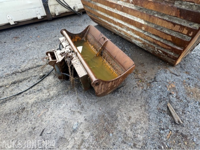 Hydraulisk pusseskuffe S40 - Attrezzatura per Macchina da cantiere: foto 4 Hydraulisk pusseskuffe S40 - Attrezzatura per Macchina da cantiere: foto 4