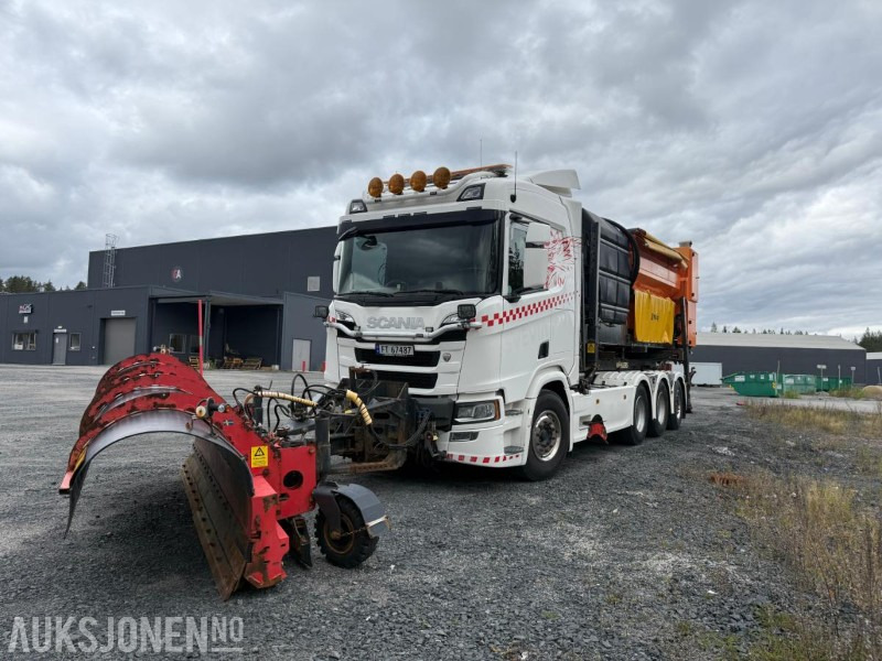 2020 Scania R540 B8X4*4NB Automat – Komplett vinterdriftsbil - Camion: foto 1 2020 Scania R540 B8X4*4NB Automat – Komplett vinterdriftsbil - Camion: foto 1
