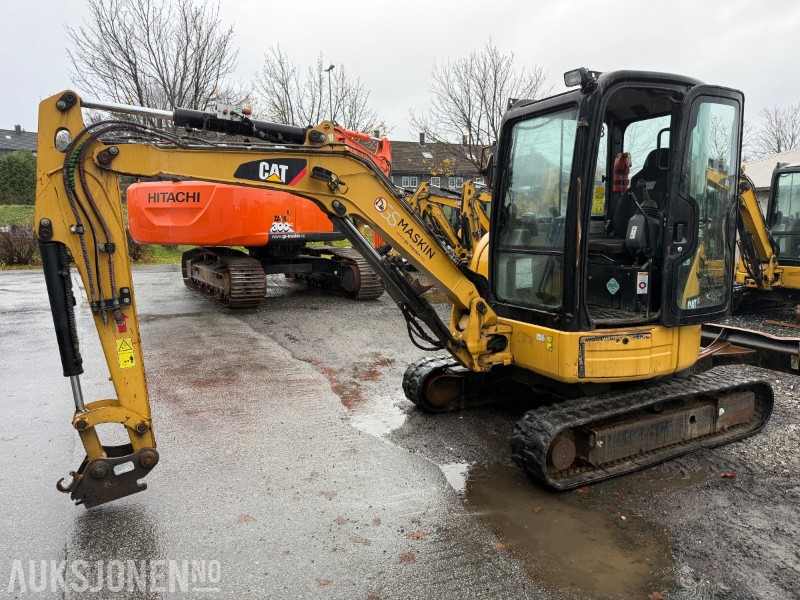 Cat 303.5E - Minigraver - SMP hurtigfeste S40 - SMP graveskuff + smalskuff - 7204 timer - Miniescavatore: foto 1 Cat 303.5E - Minigraver - SMP hurtigfeste S40 - SMP graveskuff + smalskuff - 7204 timer - Miniescavatore: foto 1