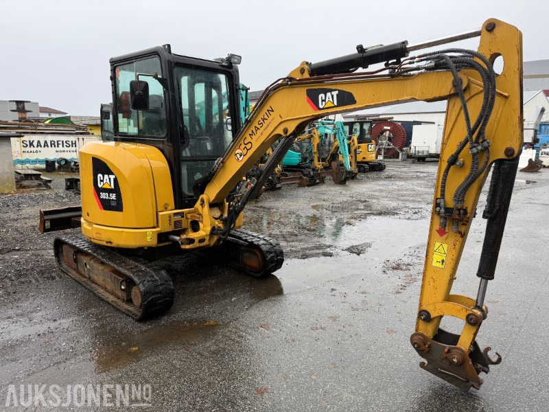 Cat 303.5E - Minigraver - SMP hurtigfeste S40 - SMP graveskuff + smalskuff - 7204 timer - Miniescavatore: foto 3 Cat 303.5E - Minigraver - SMP hurtigfeste S40 - SMP graveskuff + smalskuff - 7204 timer - Miniescavatore: foto 3
