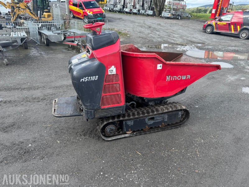 Hinowa HS1103 mini dumper - Dumper: foto 5 Hinowa HS1103 mini dumper - Dumper: foto 5
