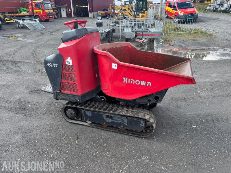 Hinowa HS1103 mini dumper - Dumper: foto 4 Hinowa HS1103 mini dumper - Dumper: foto 4