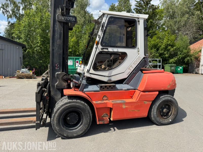 2000 Toyota 5FD70 TRUCK MED HIPPE TILT CABIN, LØFTEHØYDE 6000 MM - Mezzo di movimentazione: foto 3 2000 Toyota 5FD70 TRUCK MED HIPPE TILT CABIN, LØFTEHØYDE 6000 MM - Mezzo di movimentazione: foto 3