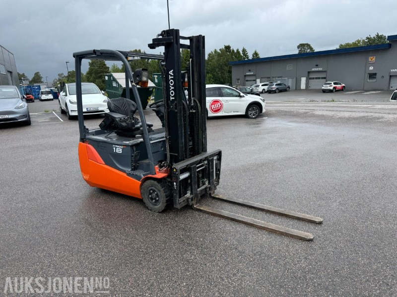 2013 Toyota 8FBET18 elektrisk gaffeltruck - Mezzo di movimentazione: foto 3 2013 Toyota 8FBET18 elektrisk gaffeltruck - Mezzo di movimentazione: foto 3