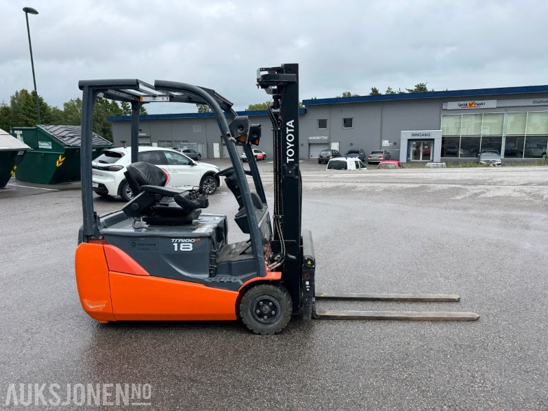 2013 Toyota 8FBET18 elektrisk gaffeltruck - Mezzo di movimentazione: foto 4 2013 Toyota 8FBET18 elektrisk gaffeltruck - Mezzo di movimentazione: foto 4