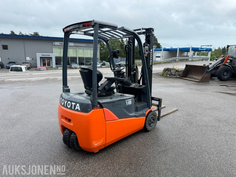 2013 Toyota 8FBET18 elektrisk gaffeltruck - Mezzo di movimentazione: foto 5 2013 Toyota 8FBET18 elektrisk gaffeltruck - Mezzo di movimentazione: foto 5