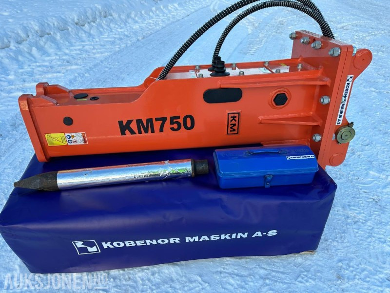 NY KM 750 Pigghammer s40/s50 CE merket FABRIKKGARANTI - Martello idraulico: foto 5 NY KM 750 Pigghammer s40/s50 CE merket FABRIKKGARANTI - Martello idraulico: foto 5