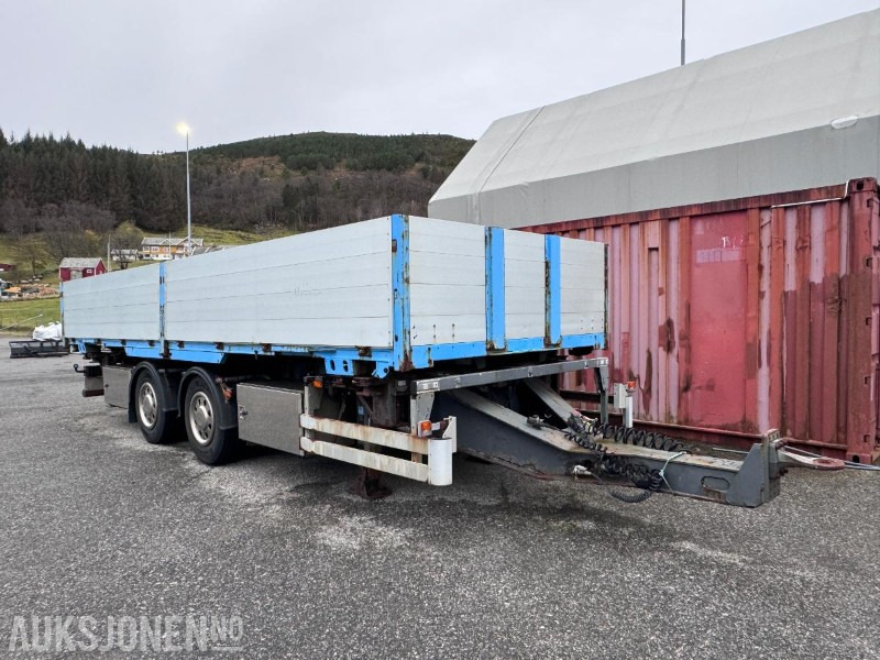 2002 Goebel & Sohn Containerchassi / Boggi kjerre med Kögel ER 74 Vekselflak med aluminiumskarmer - Supersingel hjul - Rimorchio: foto 3 2002 Goebel & Sohn Containerchassi / Boggi kjerre med Kögel ER 74 Vekselflak med aluminiumskarmer - Supersingel hjul - Rimorchio: foto 3