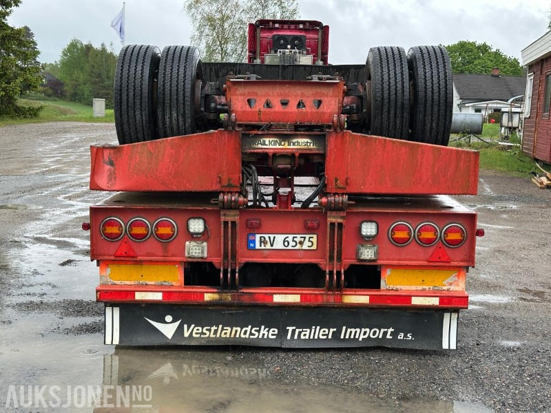 2009 Trail King TK154HED lavboy-henger - 4akslet maskinhenger med vse styring - Rimorchio: foto 4 2009 Trail King TK154HED lavboy-henger - 4akslet maskinhenger med vse styring - Rimorchio: foto 4