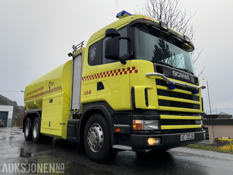 Scania R144 GB 530 - 6X2 - Brannbil / Tankbil - Ziegler FP 8/8 pumpe - 17 m3 tank - Helluft - Autopompa: foto 3 Scania R144 GB 530 - 6X2 - Brannbil / Tankbil - Ziegler FP 8/8 pumpe - 17 m3 tank - Helluft - Autopompa: foto 3