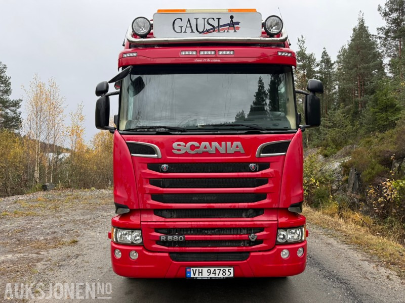 2018 Scania R580-V8-6x4-EURO6-260.000km-Tippsemi m/ Langendorf tralle - Trattore stradale: foto 3 2018 Scania R580-V8-6x4-EURO6-260.000km-Tippsemi m/ Langendorf tralle - Trattore stradale: foto 3