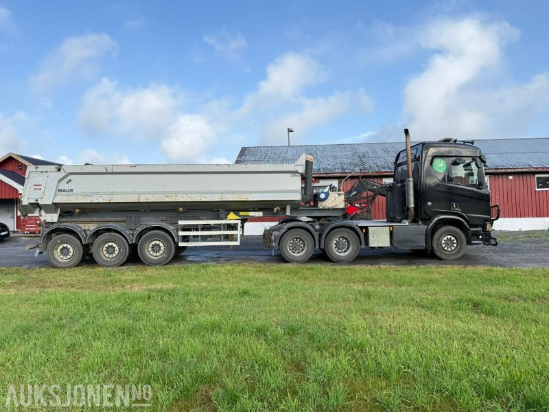 2021 Scania R650 V8 6x4 Trekkvogn m/maur tippsemi - Trattore stradale: foto 4 2021 Scania R650 V8 6x4 Trekkvogn m/maur tippsemi - Trattore stradale: foto 4