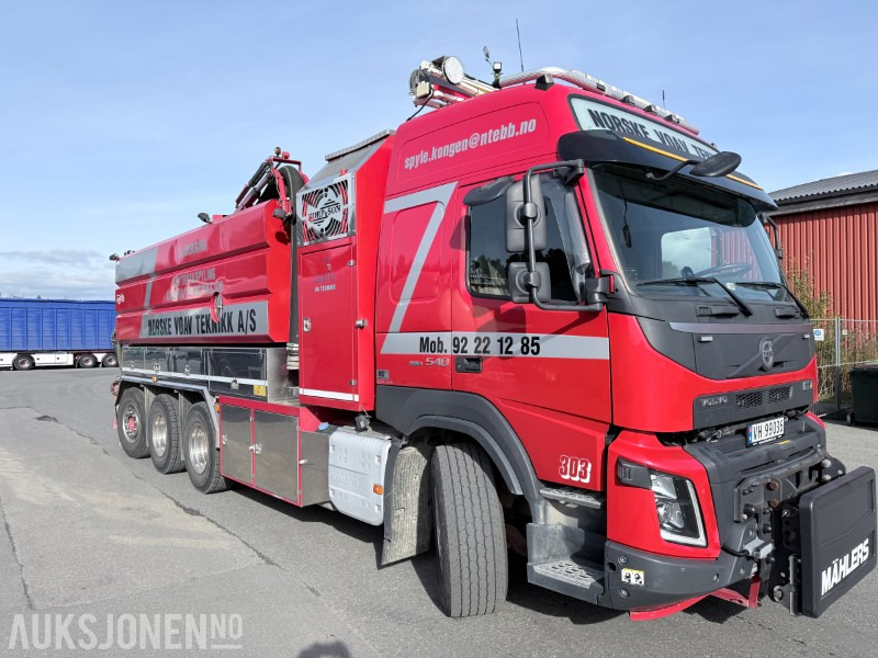 2018 Volvo FMX 540 8x4 suge/spylebil - 98 180km - Veicolo speciale/ Comunale: foto 3 2018 Volvo FMX 540 8x4 suge/spylebil - 98 180km - Veicolo speciale/ Comunale: foto 3