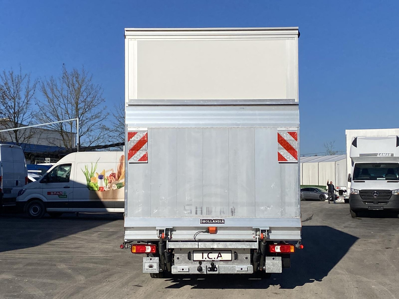 Furgone centinato nuovo IVECO DAILY 35S18HP  D30C | PRITSCHE PLANE + SCHLAFKABINE + LADERAMPE: foto 22