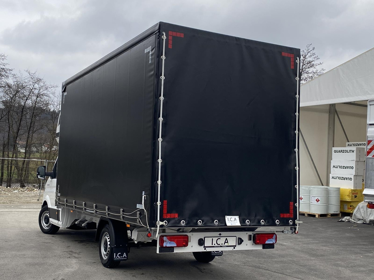 Furgone centinato nuovo MAN TGE 3.180 L4 2.0 TDI | PRITSCHE PLANE + SCHLAFKABINE: foto 21